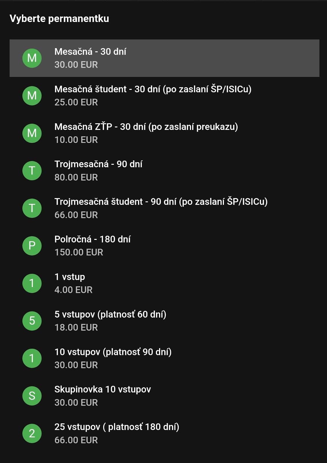 Gym Voderady